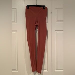 Old Navy coral compression leggings